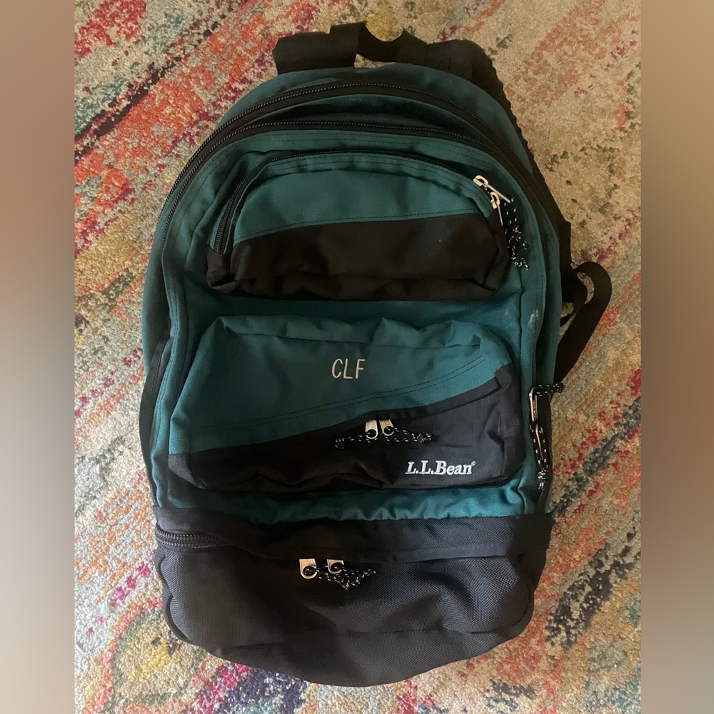 Vintage LL Bean Backpack LLB 0DJ86